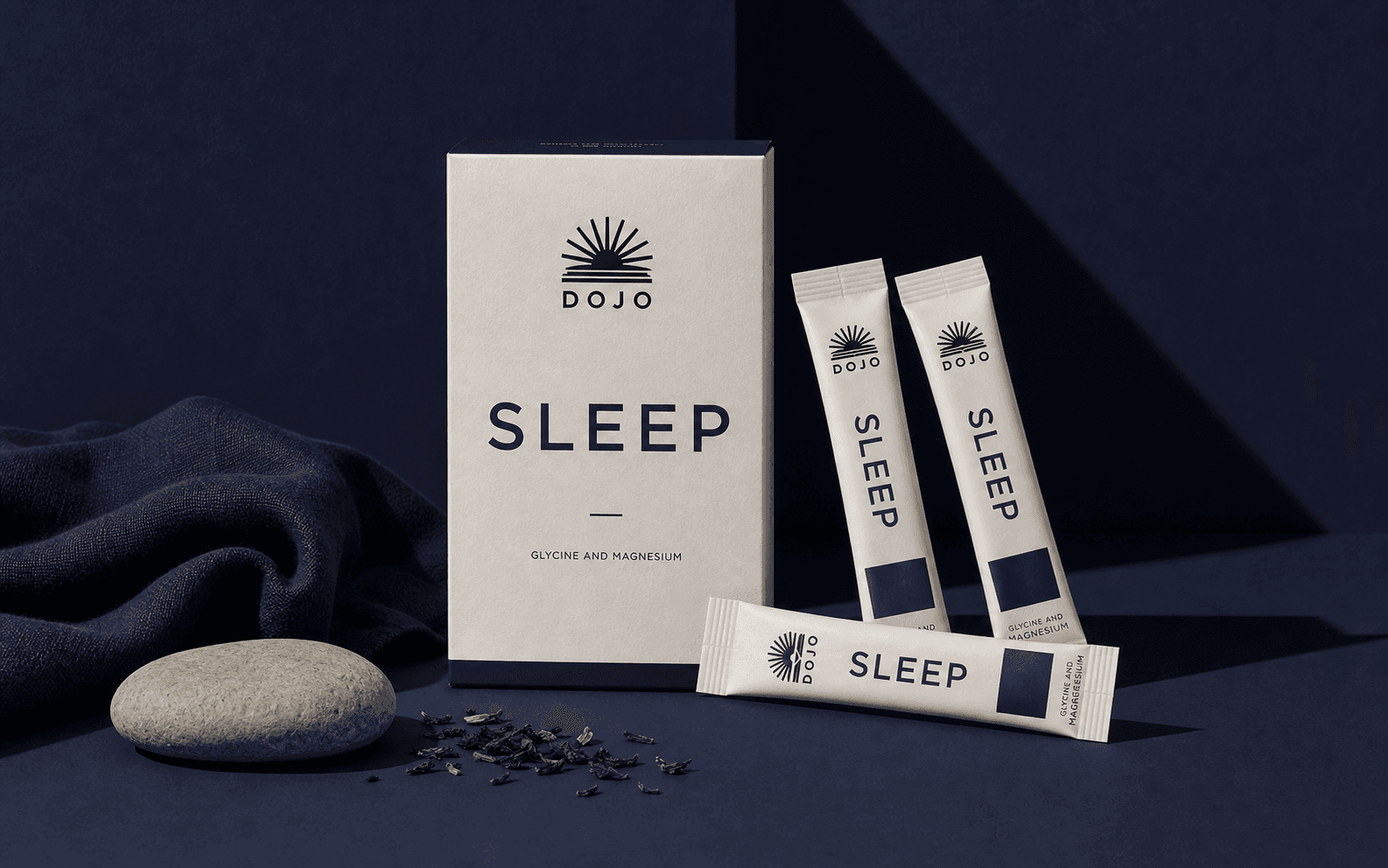 DOJO Sleep-ის კოლოფი და სტიკ-პაკები